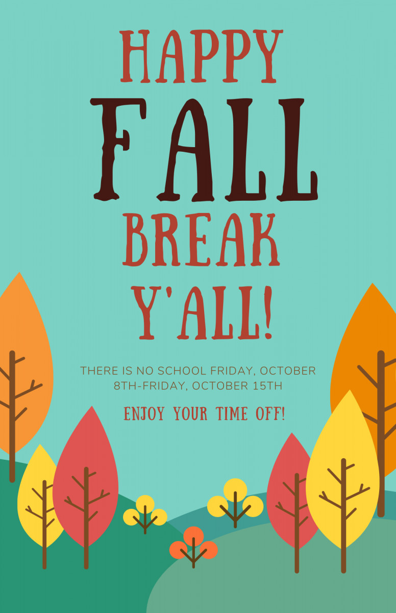 Fall Break 2021 Sylvan Park Paideia Elementary School