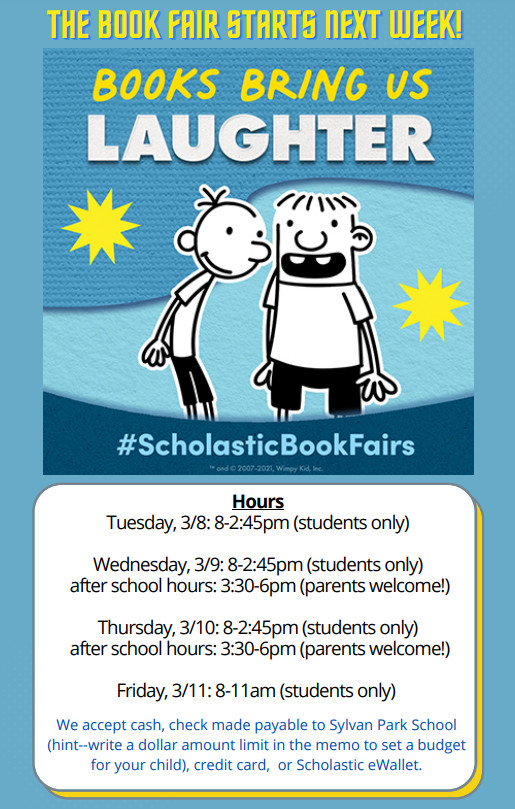 Scholastic Book Fair Coming Soon! – Prairie Hill