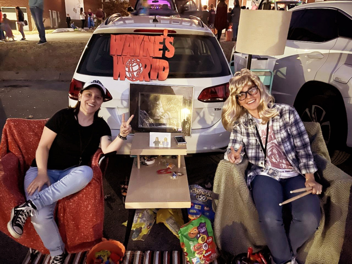 2022 Trunk or Treat winners: Wayne’s World courtesy of Brown and Cunningham!