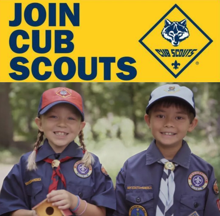 Cub Scouts Pack 17, Monday @ 6p