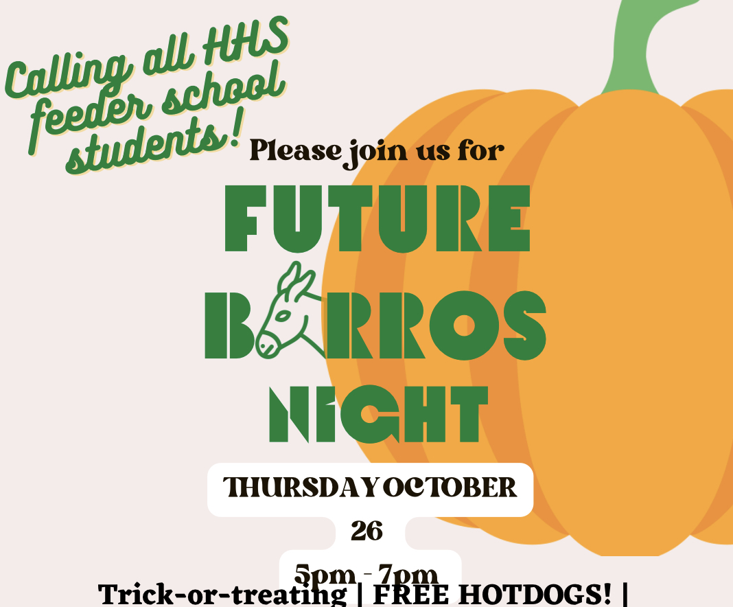 Hillsboro Future Burro Night: Thursday Oct 26th