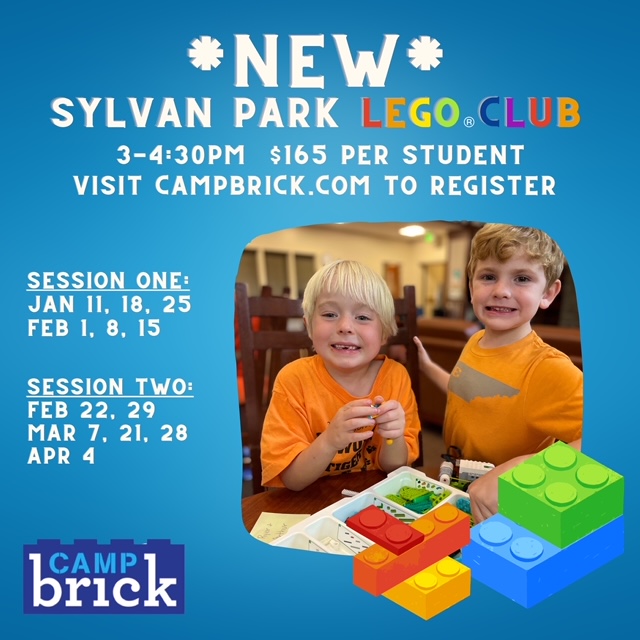 Thursdays: Camp Brick LEGO Club, 3 – 4:30