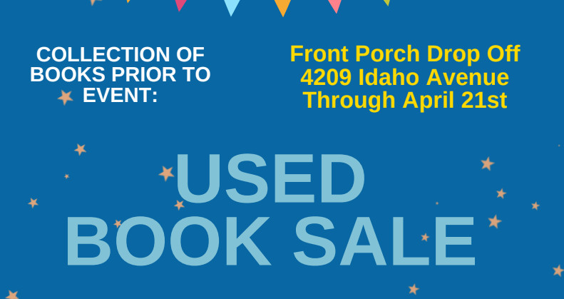 Used Book Sale at Sylvan Park